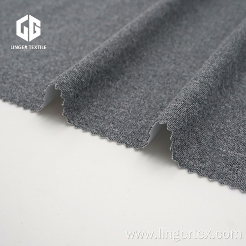 Melange Polyester Cation Composite Yarn Pique Fabric